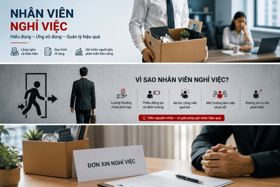 nguyên nhân nghỉ việc của nhân sự