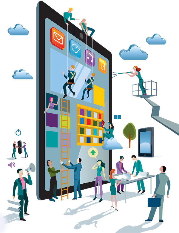 Chuyển đổi số trong ngành IT là áp dụng công nghệ toàn diện cho tổ chức