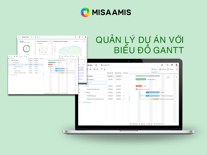 Phần mềm quản lý công việc dự án AMIS.MISA
