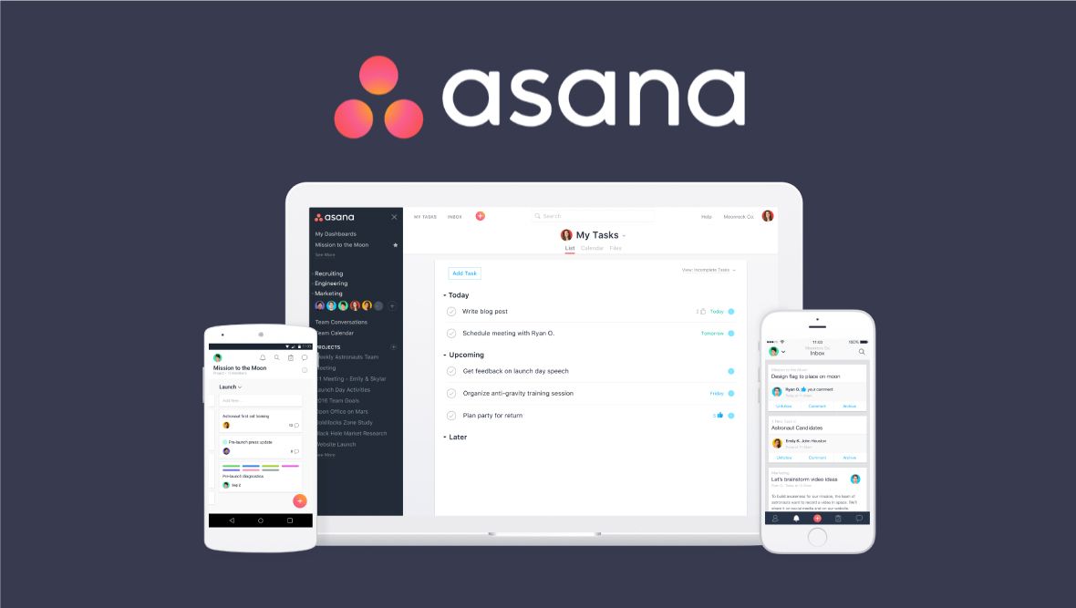 Phần mềm quản lý công việc Asana