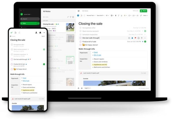 Phần mềm quản lý công việc cá nhân - EverNote