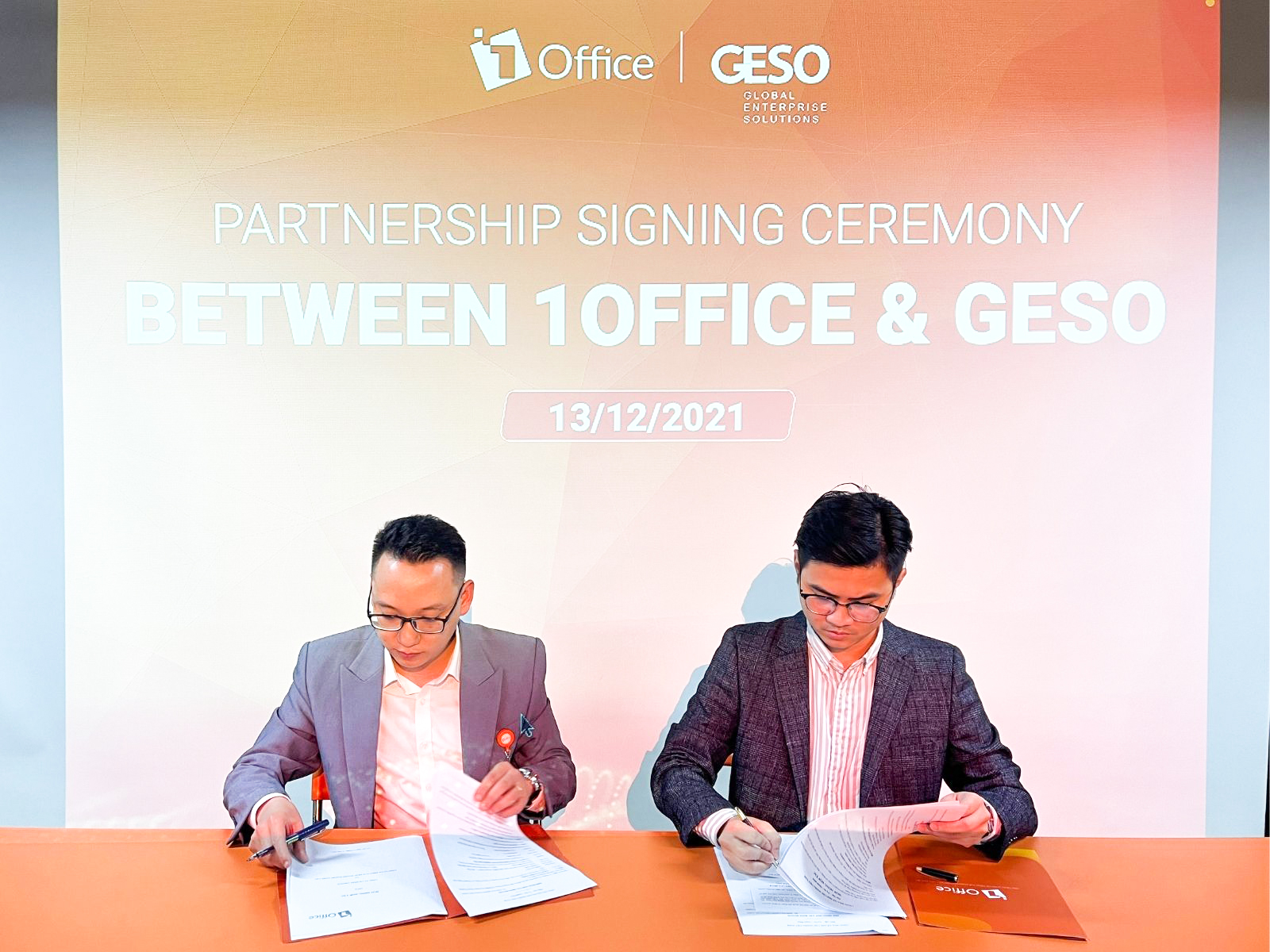 Khởi đầu hợp tác của 1Office và GESO nhằm hỗ trợ thúc đẩy chuyển đổi số cho SMEs