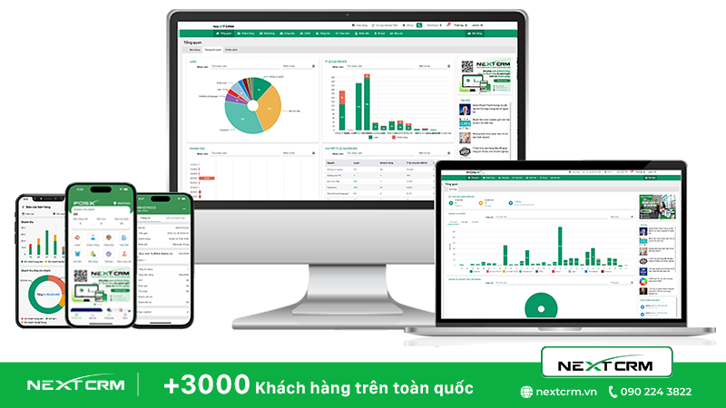 Phần mềm chăm sóc khách hàng NextX