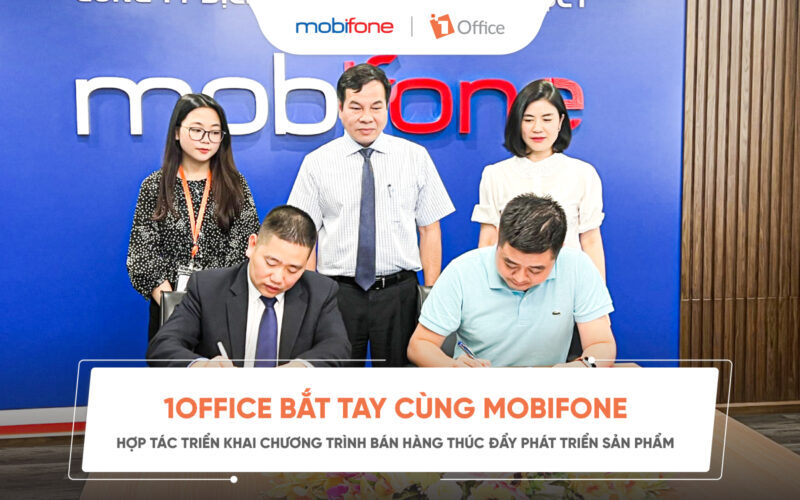 1Office hợp tác cùng MobiFone 