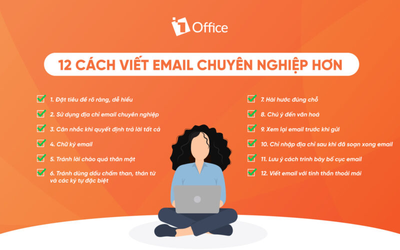 12 c&aacute;ch viết email chuy&ecirc;n nghiệp nhất