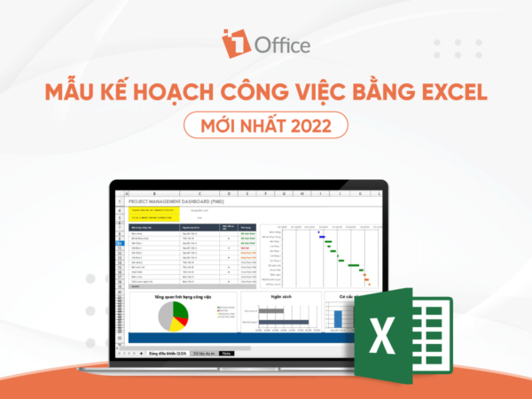 Mẫu kế hoạch công việc bằng Excel chuẩn, mới nhất 2022
