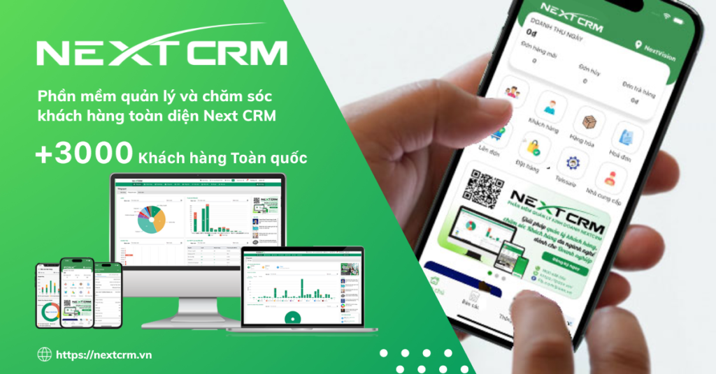 Phần mềm CRM NextX