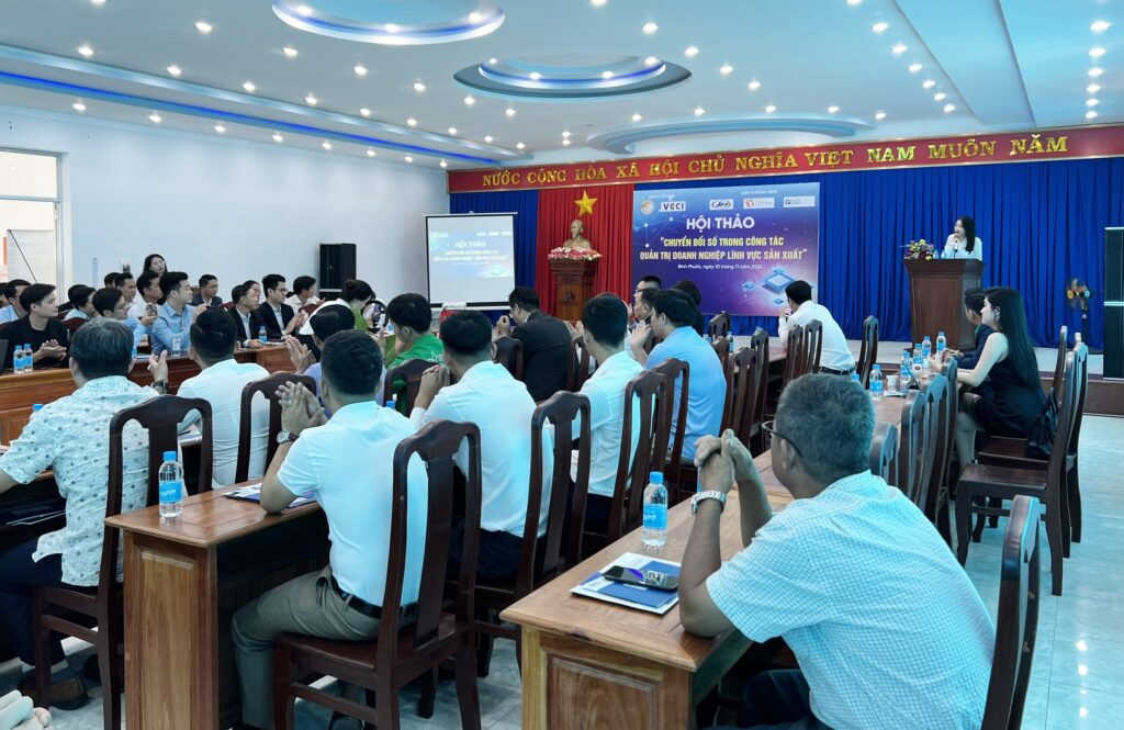 Hội thảo của hơn 80 doanh nghiệp sản xuất tại tỉnh Bình Phước