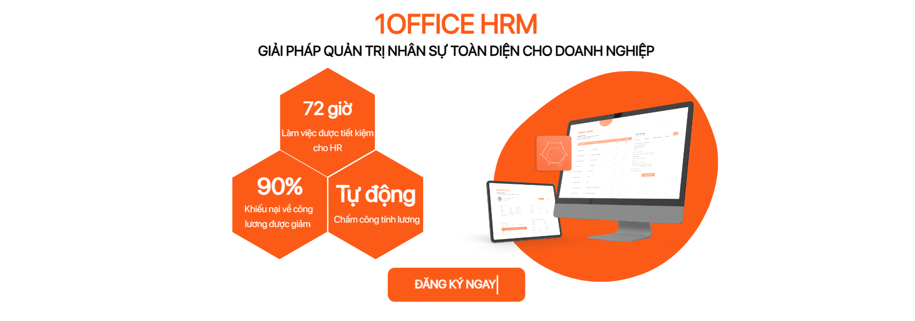 1Office HRM – Phần mềm quản lý nhân sự hàng đầu Việt Nam