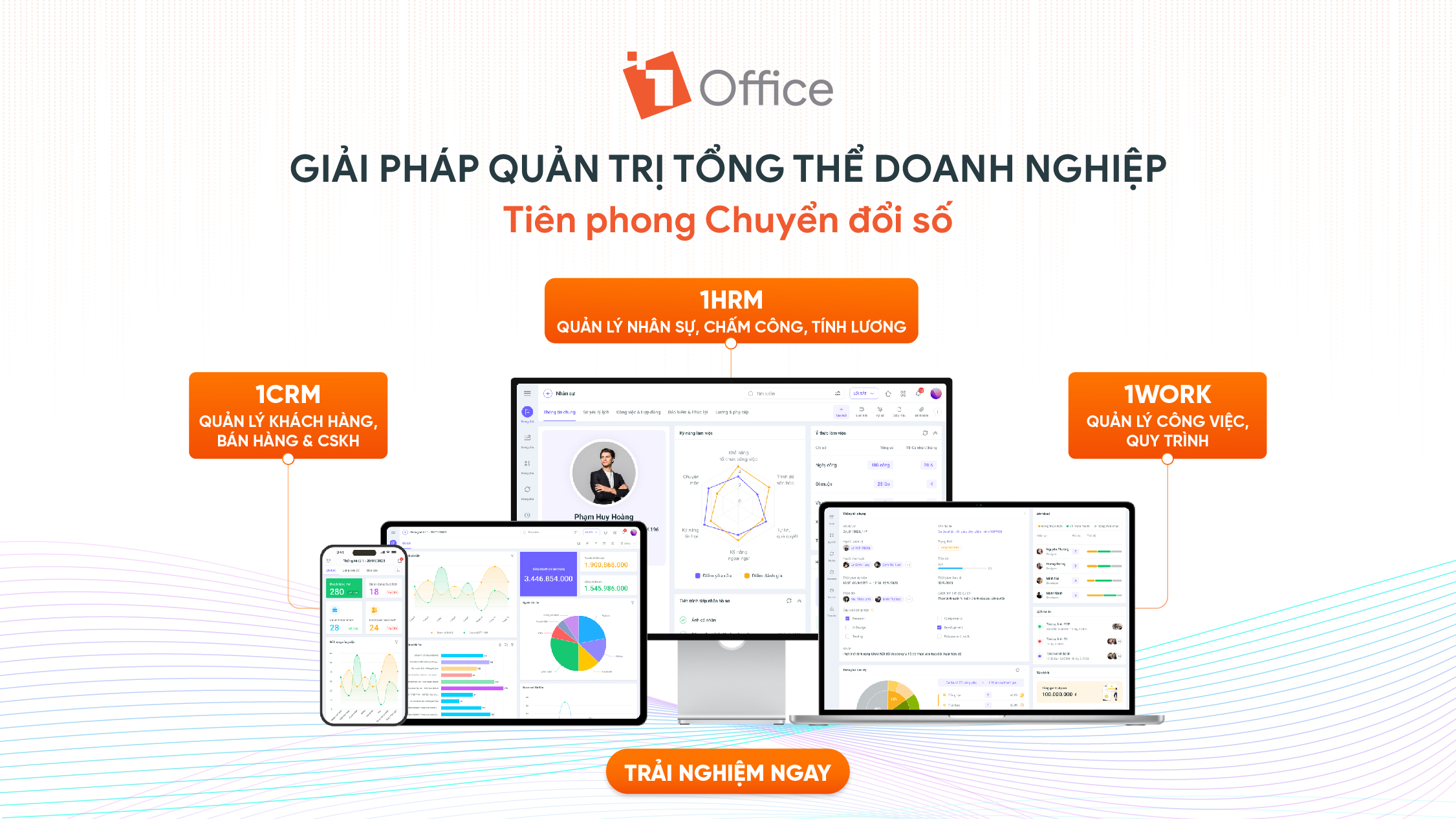 Phần mềm quản trị văn phòng 1Office