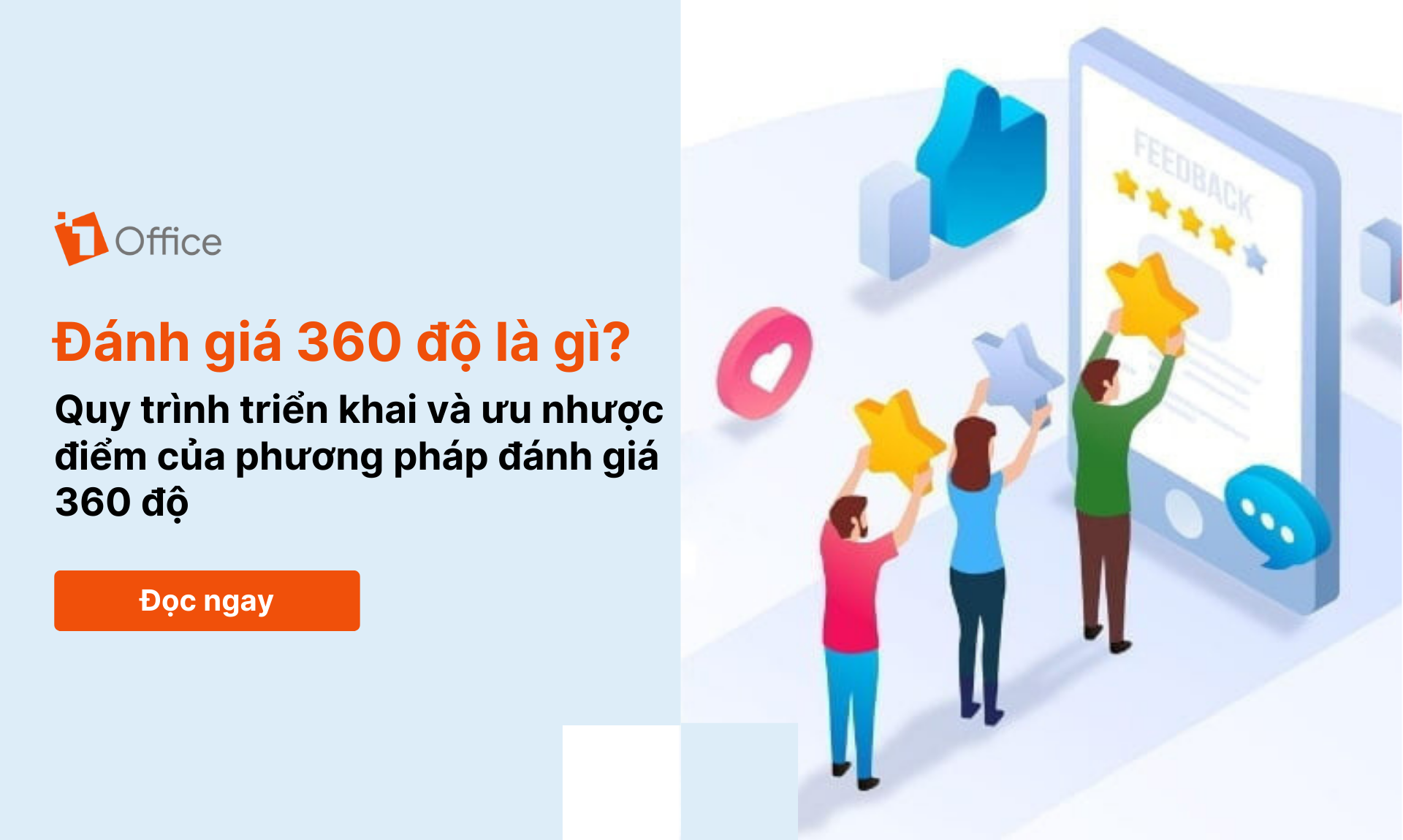 Đánh giá 360 độ là gì? Quy trình triển khai phương pháp