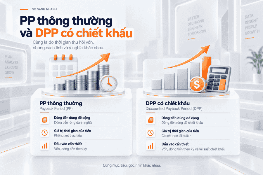 Sơ đồ so sánh PP vs DPP