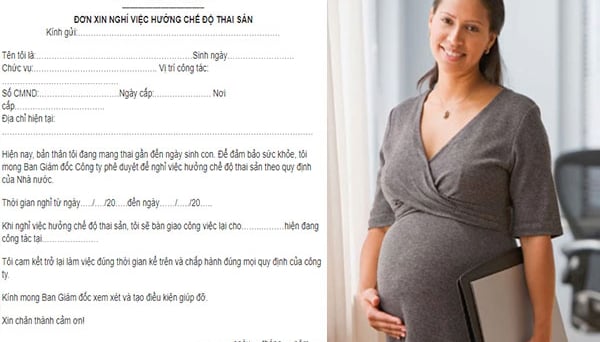 Những lỗi thường gặp khi viết đơn nghỉ thai sản