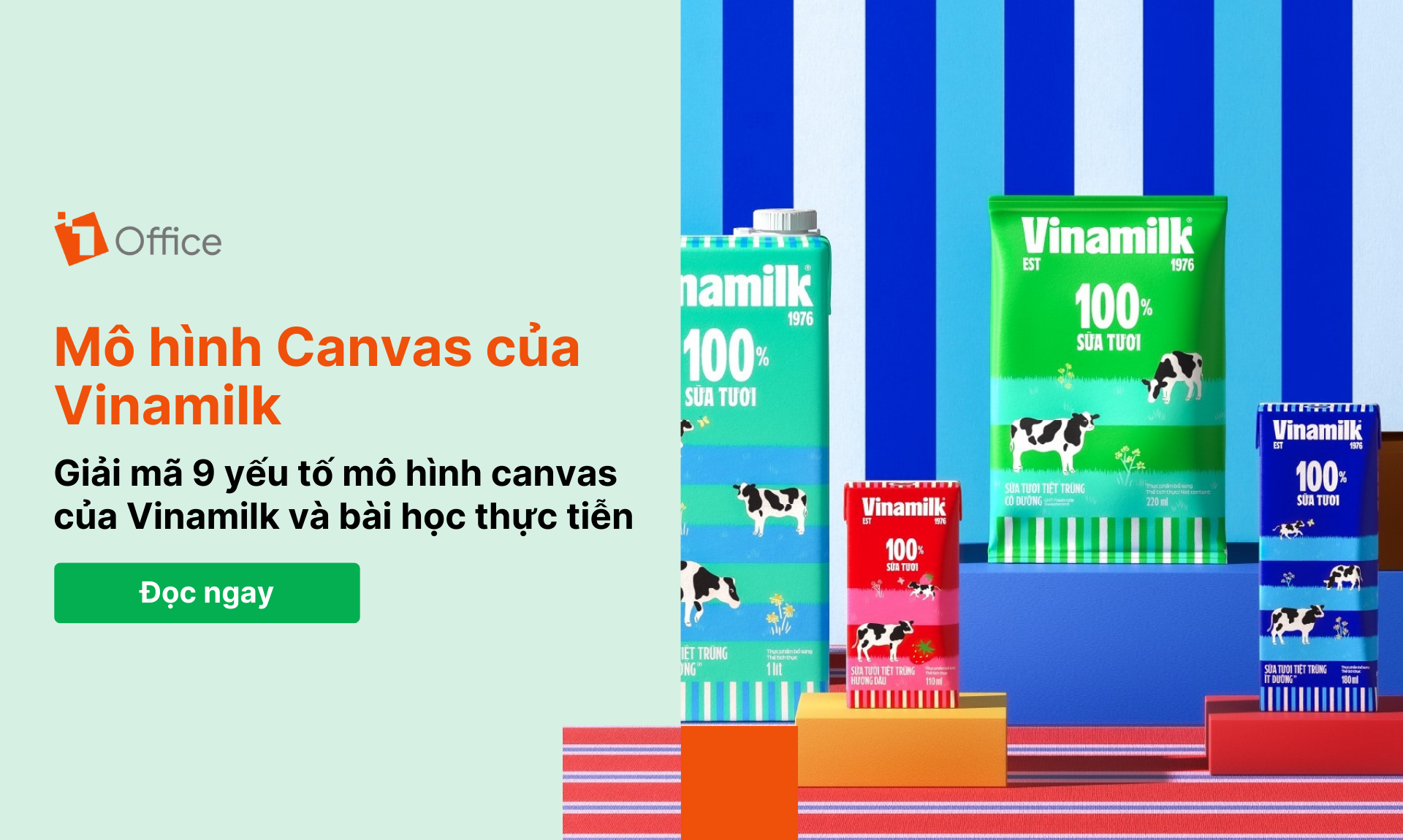 Giải mã 9 yếu tố mô hình canvas của Vinamilk và bài học thực tiễn