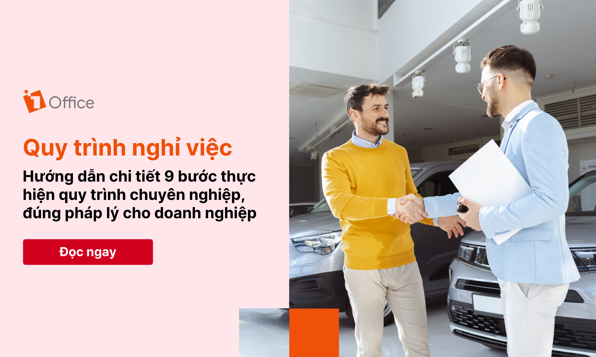 Hướng dẫn 9 bước quy trình nghỉ việc đúng, đủ, chuẩn pháp lý