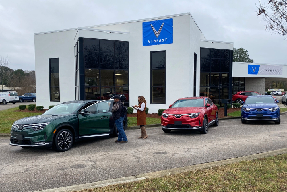 Xe điện Vinfast tại Mỹ