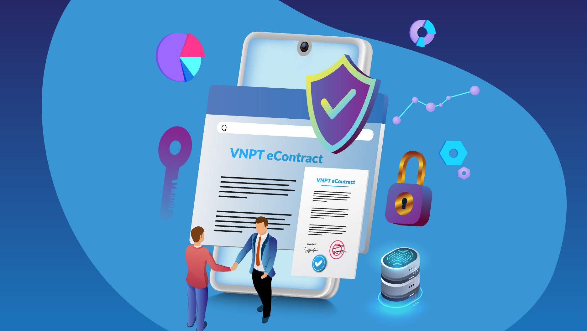 Phần mềm hợp đồng điện tử VNPT eContract