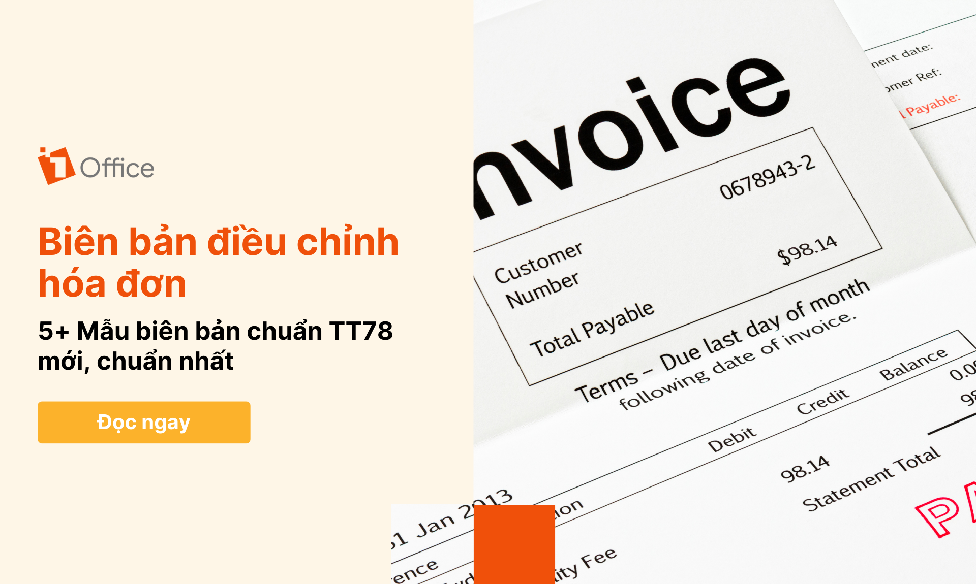 5+ Mẫu biên bản điều chỉnh hóa đơn chuẩn TT78 mới nhất