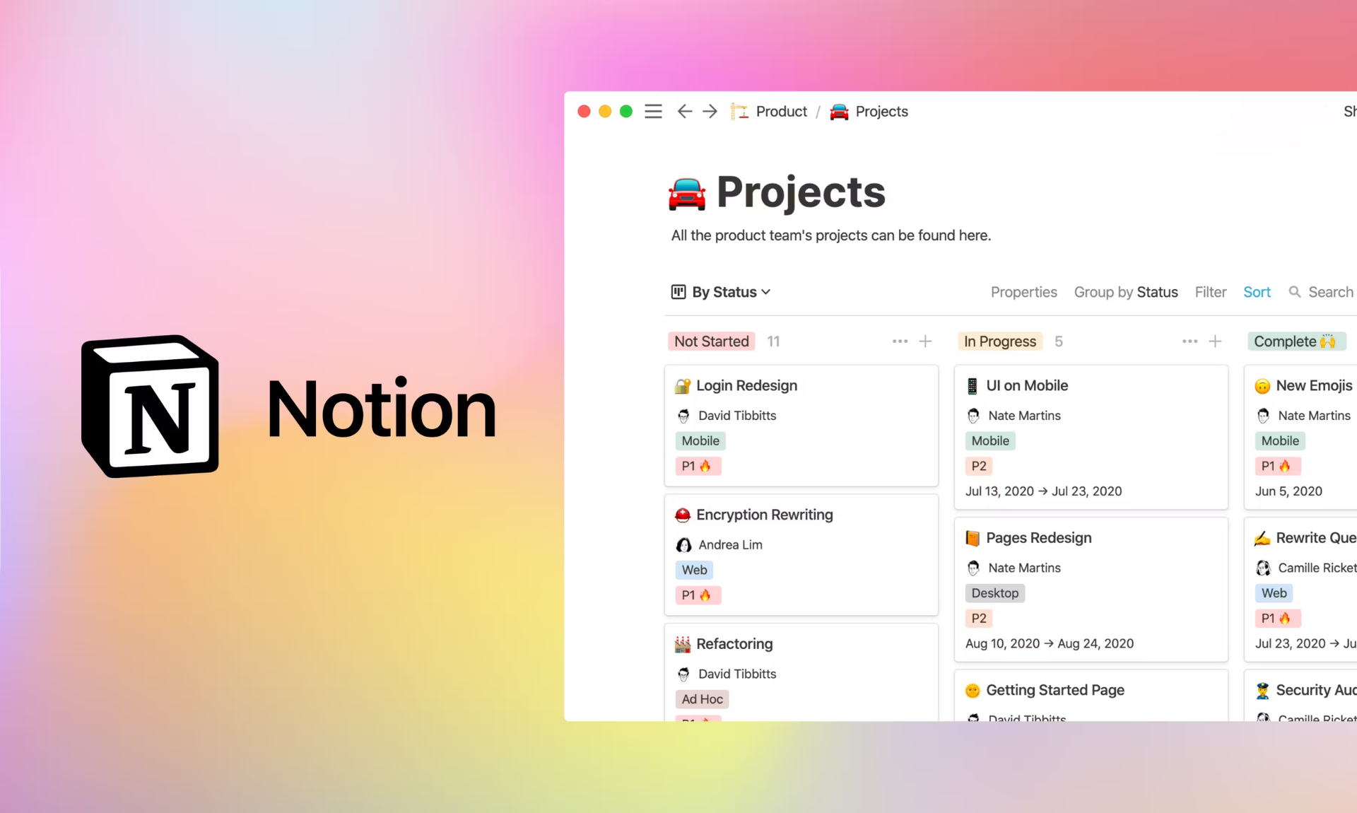 Ứng dụng Notion đa nền tảng