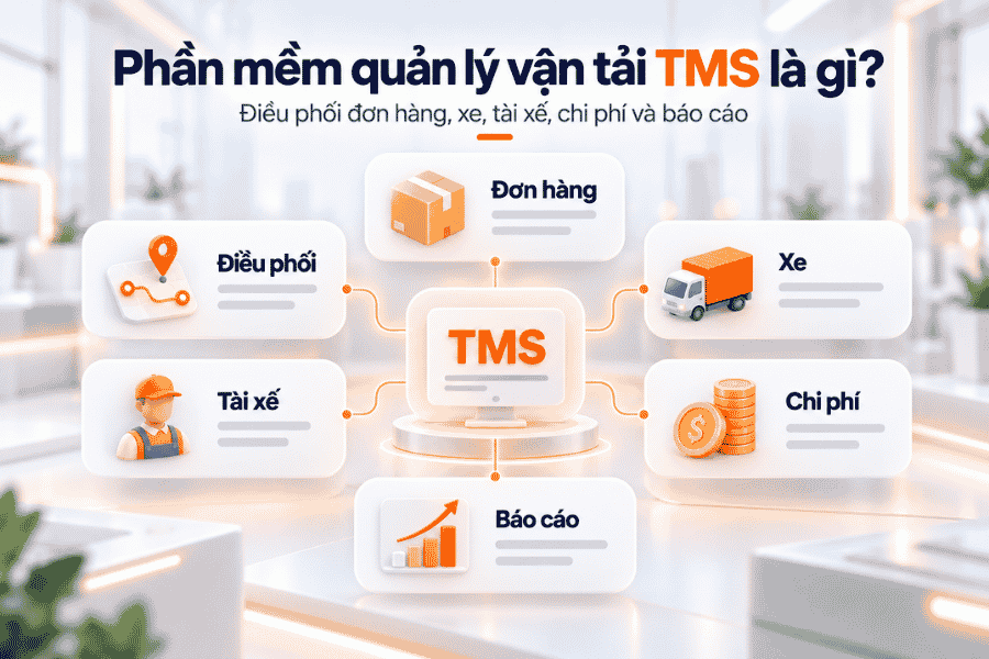Phần mềm quản lý vận tải TMS là gì?