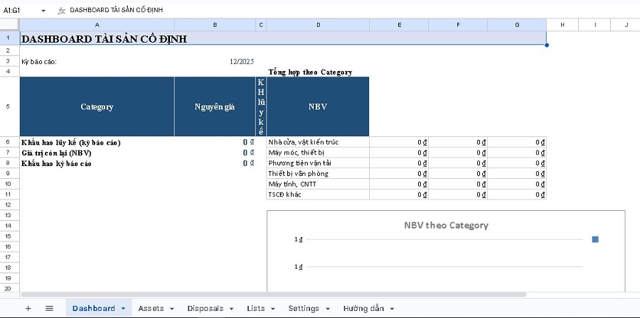File Excel tài sản cố định