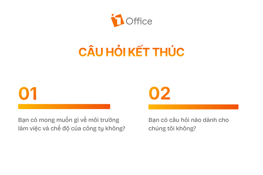 Câu hỏi kết thúc