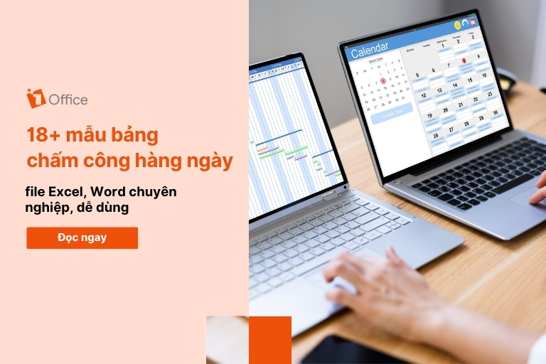 [Tải miễn phí] 18+ Mẫu bảng chấm công hàng ngày file Excel, Word chuyên nghiệp, dễ dùng