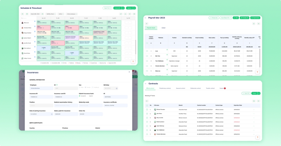 Phần mềm HRM Tanca