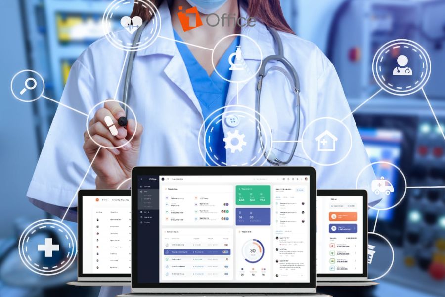 1HRM cung cấp cái nhìn tổng quan về tình hình nhân sự ngành y tế