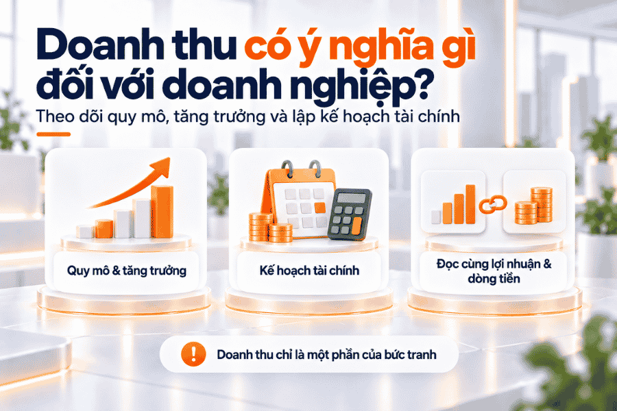 Doanh thu có ý nghĩa gì đối với doanh nghiệp?