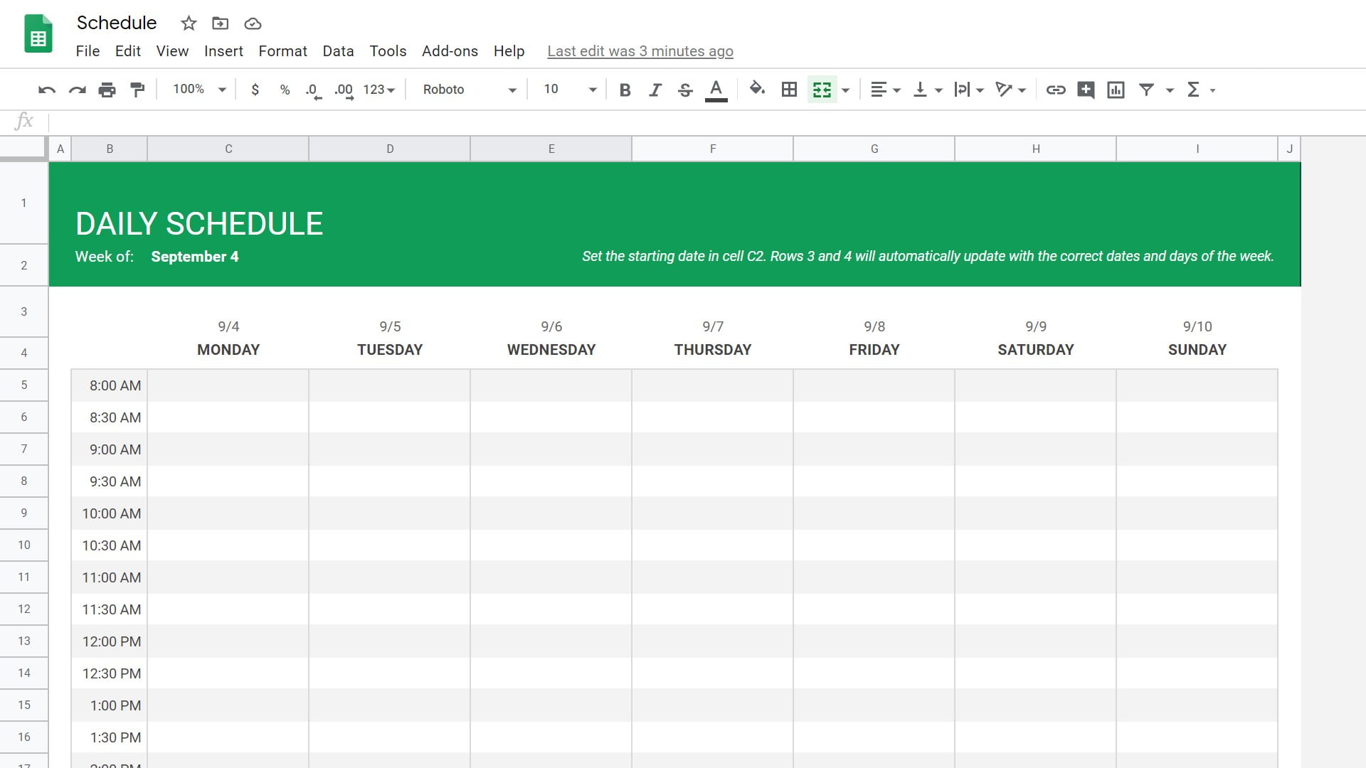 Mẫu quản lý công việc Google Sheet