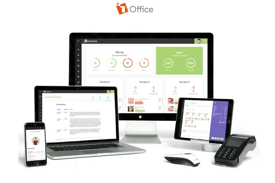 MySpa là phần mềm được thiết kế chuyên biệt cho ngành spa