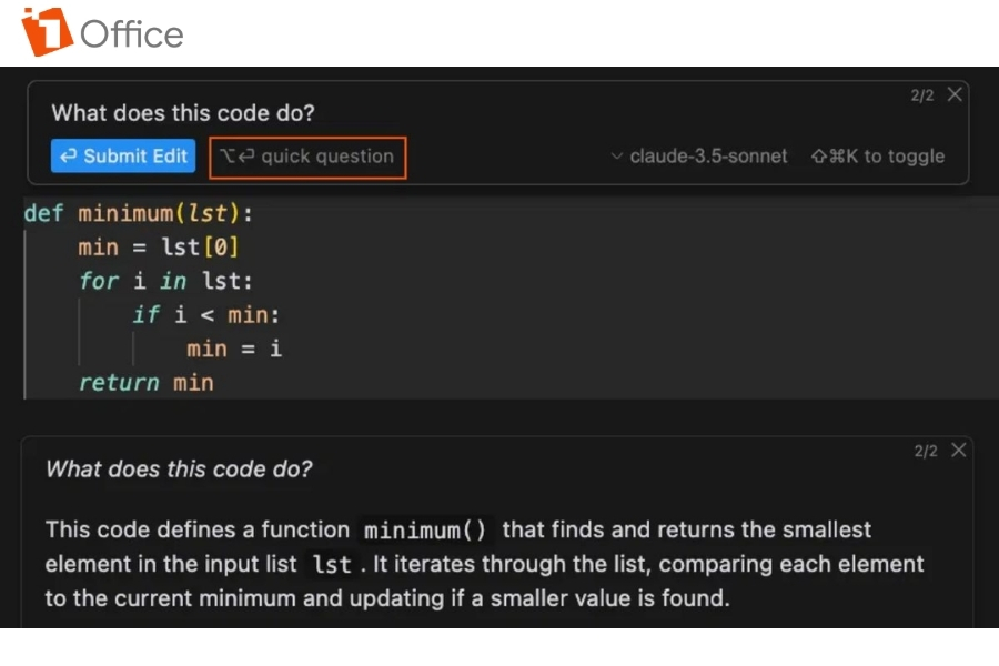 Giao diện code