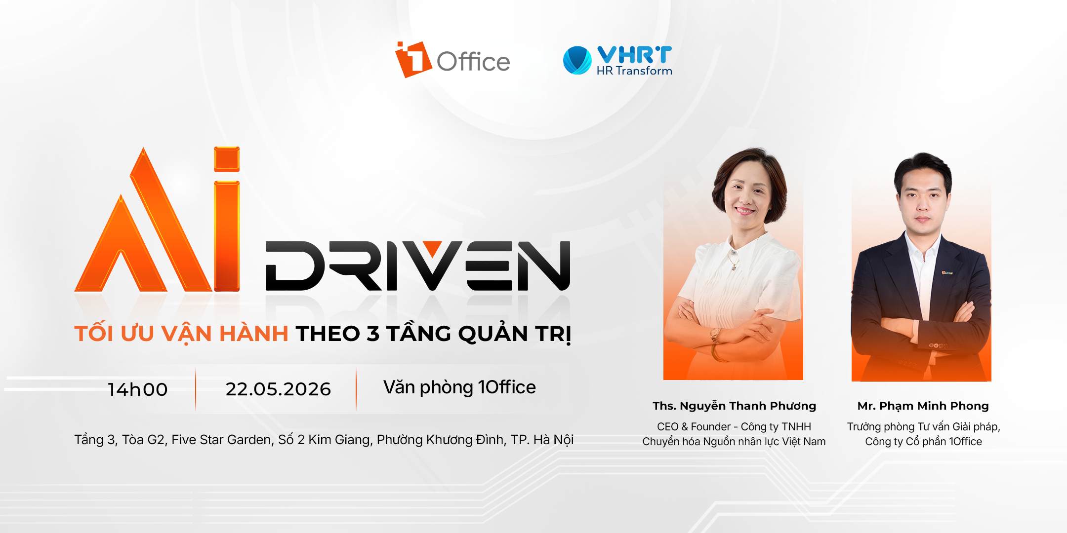Banner Sự kiện AI Driven