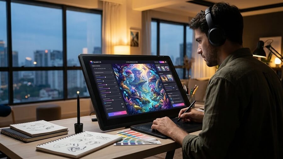 Các tính năng nổi bật làm nên sức hút của Seaart AI