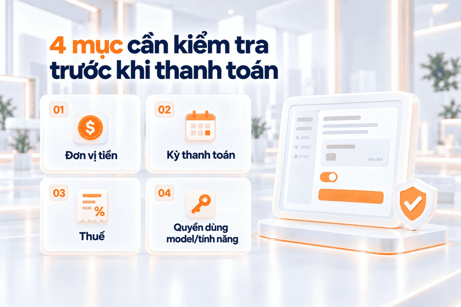 Checklist kiểm tra nguồn, số liệu và quyền sử dụng trước khi dùng đầu ra Claude