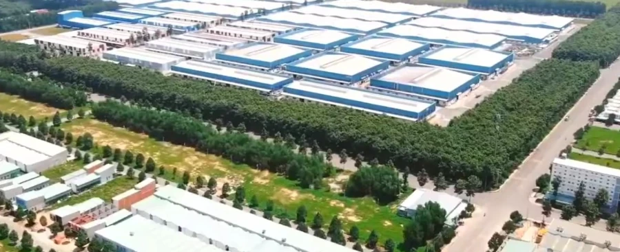 Cơ sở hạ tầng và tiện ích đảng cấp trong KCN Bàu Bàng