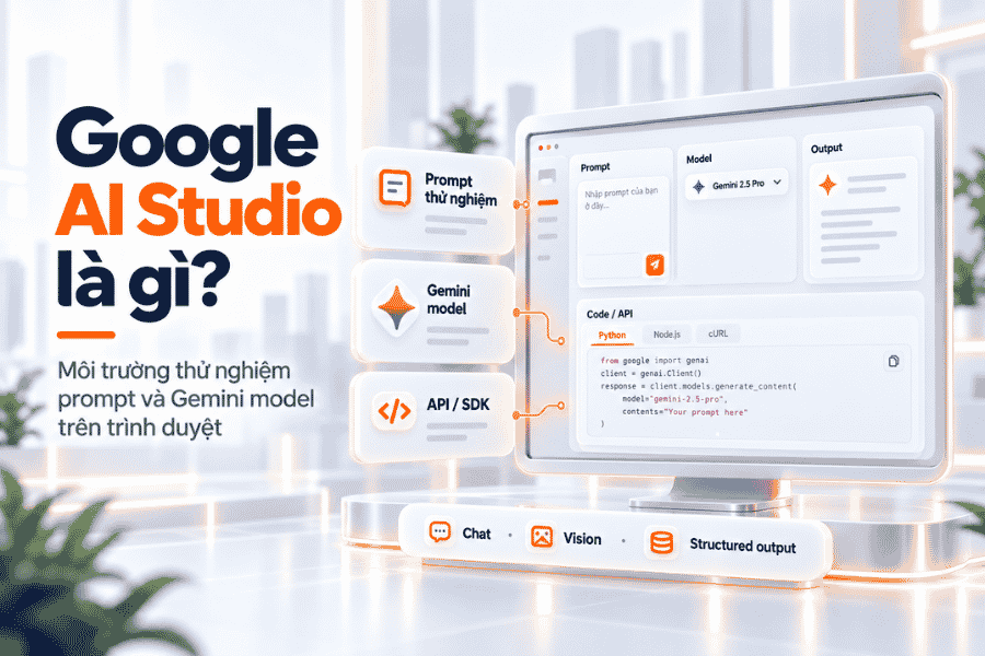 Google AI Studio là gì? Tính năng, chi phí và cách bắt đầu