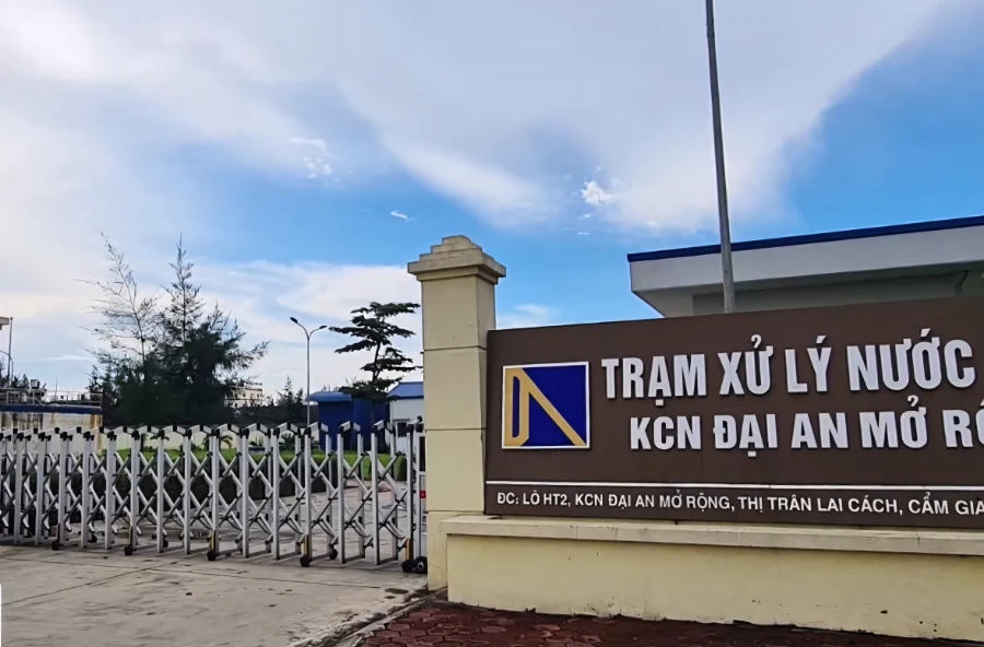 Hạ tầng kỹ thuật đồng bộ và hiện đại tại KCN Đại An