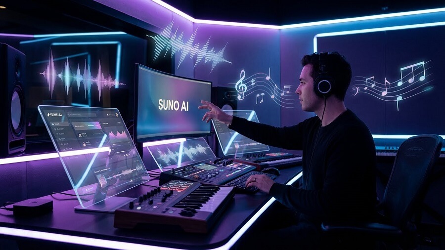 Hướng dẫn chi tiết cách ử dụng suno AI từ a-z