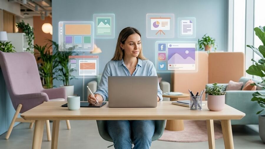 Lợi ích vượt trội khi ứng dụng Canva AI vào thiết kế