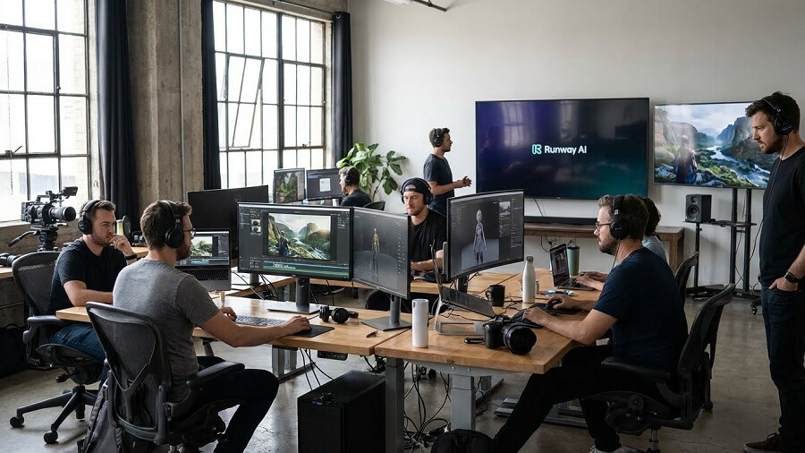 Runway AI so với các công cụ AI khác