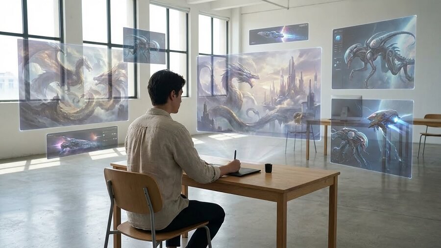 Ứng dụng thực tế của Midjourney