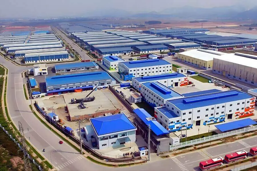 Hệ thống cơ sở hạ tầng đồng bộ và hiện đại tại KCN Xuyên Á
