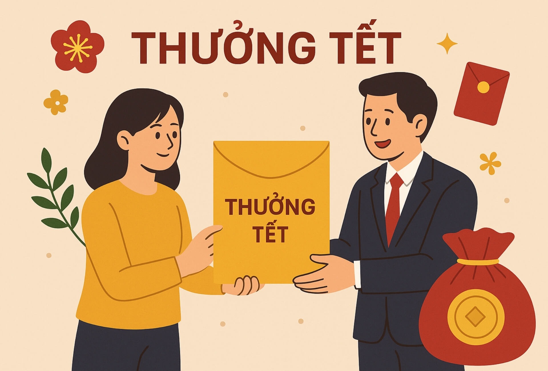Cách tính thưởng Tết chuẩn nhất 2026