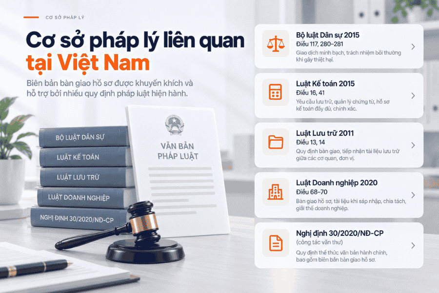 Cơ sở pháp lý liên quan tại Việt Nam