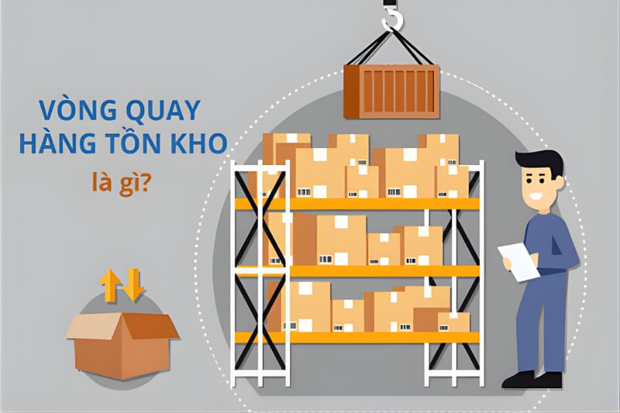 Vòng quay hàng tồn kho phản ánh tần suất bán ra và bổ sung hàng hóa trong kho trong một khoảng thời gian nhất định