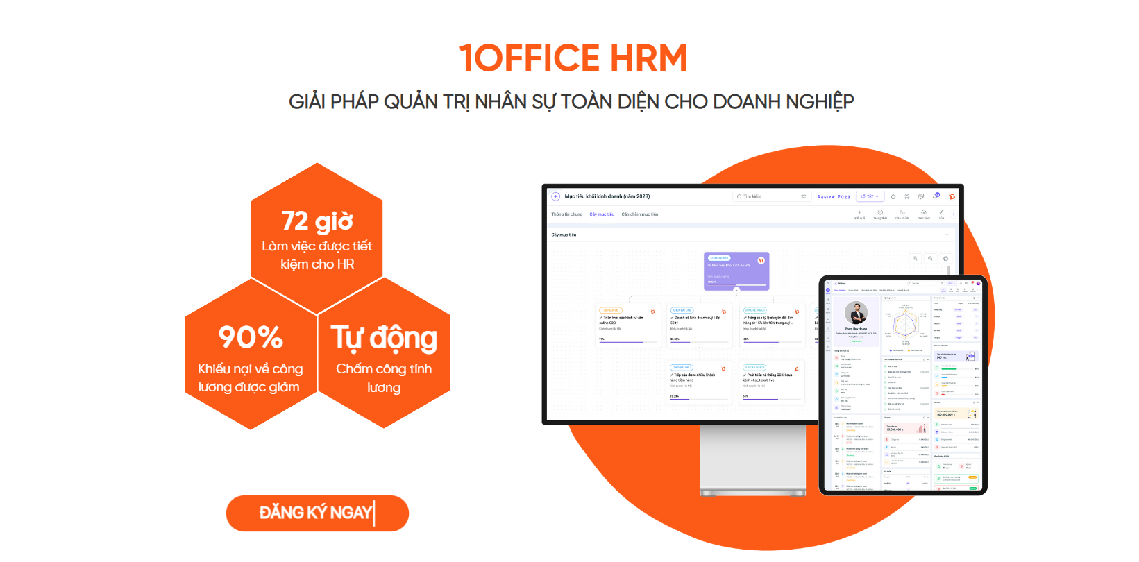 1HRM- phần mềm quản trị nhân sự của 1Office