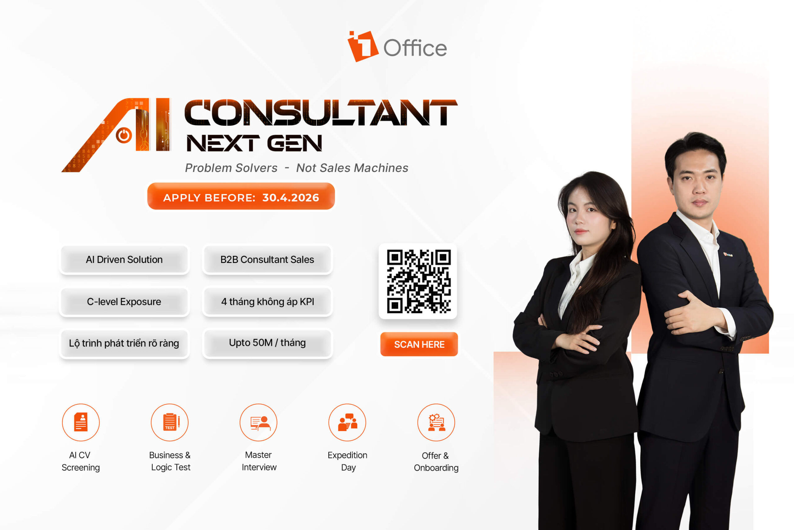 Chiến dịch AI Consultant Next Gen của 1Office