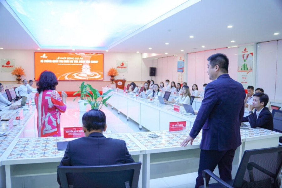 Buổi kick-off dự án triển khai giải pháp quản trị nhân sự giữa 1Office và doanh nghiệp